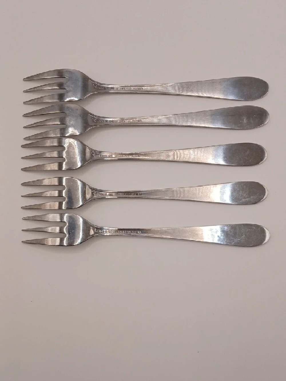 Rogers Floral Mist Stainless Cocktail/Seafood Forks (Set of 5)